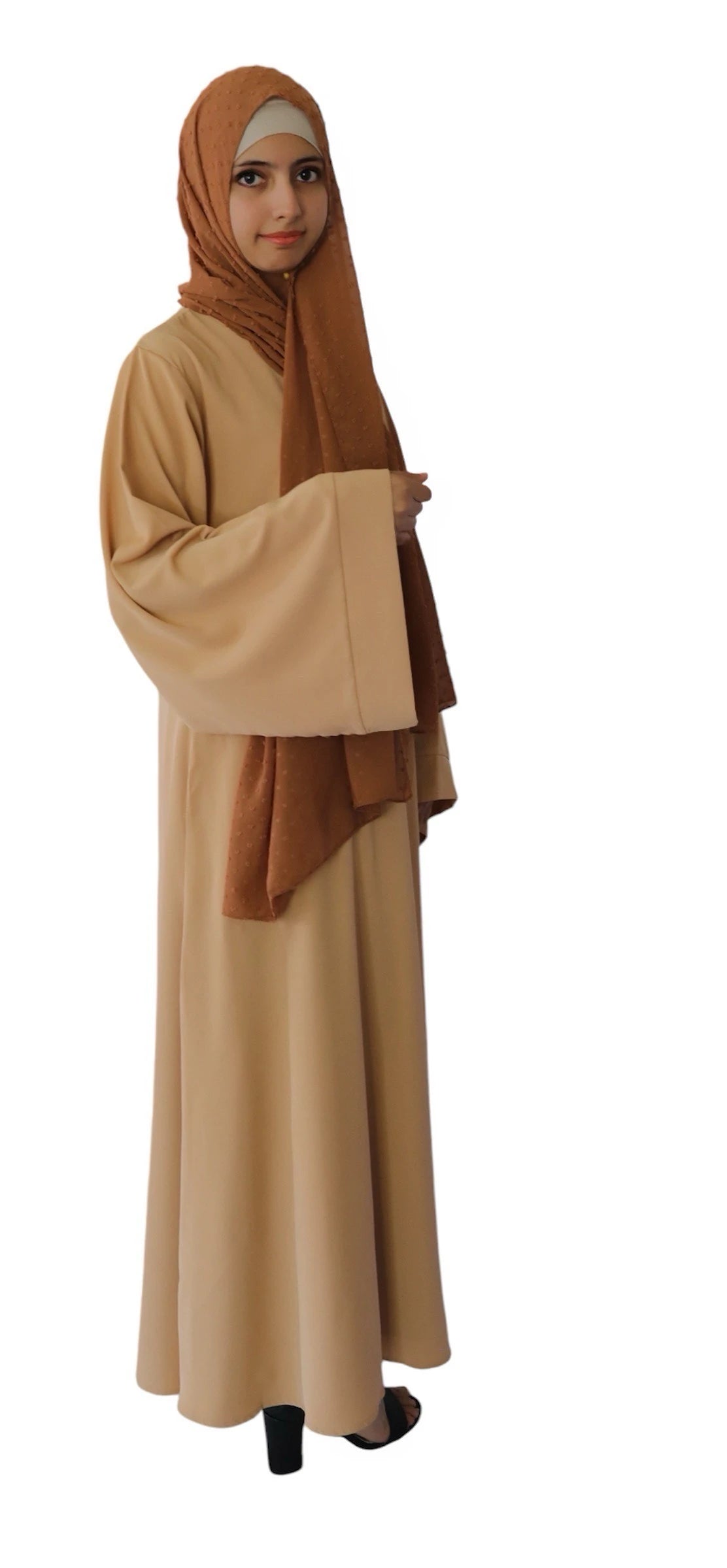 Dubai khaki abaya - Ayesha’s Collection