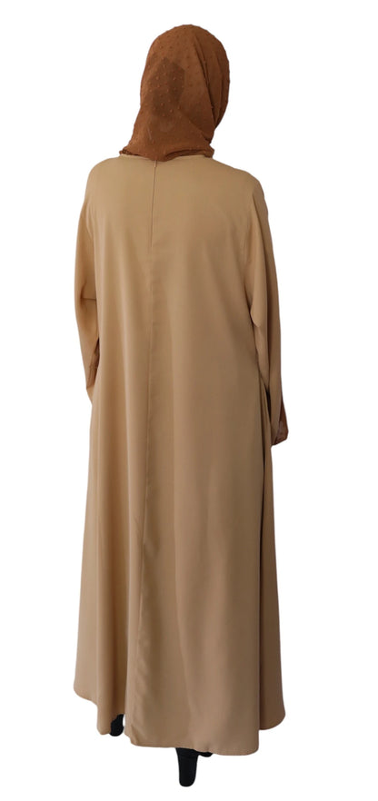Dubai khaki abaya - Ayesha’s Collection