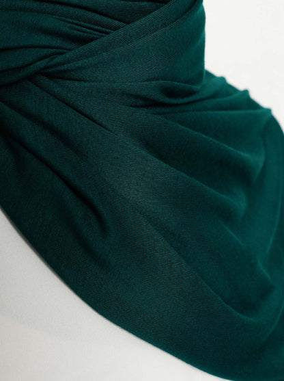 Premium Quality Jersey Viscose Hijab / Scarf | Emerald