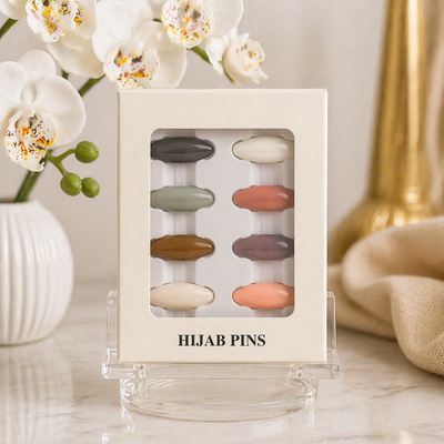 Set of hijab pins in