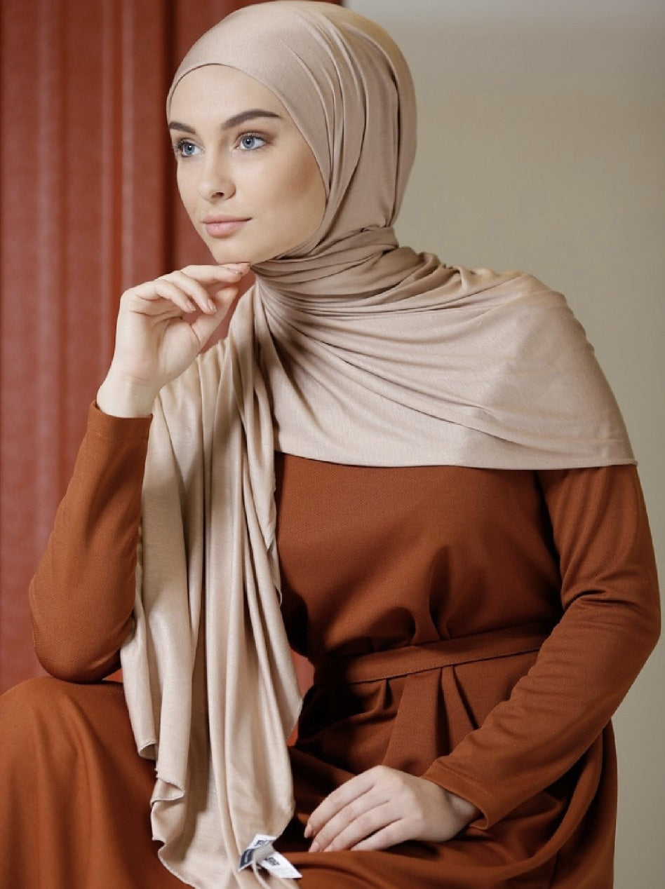 Premium Quality Jersey Viscose Hijab / Scarf | Powder Pink